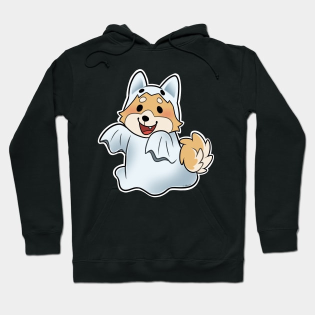 Ghost puppy Hoodie by Grethe_B